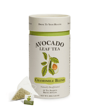 Avocado Leaf Tea Chamomile Blend - Avocado Tea Co., calming tea, relaxing tea, wellness tea, buy avocado tea