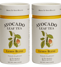 2 Pack Avocado Leaf Tea Lemon Blend - Avocado Tea Co.