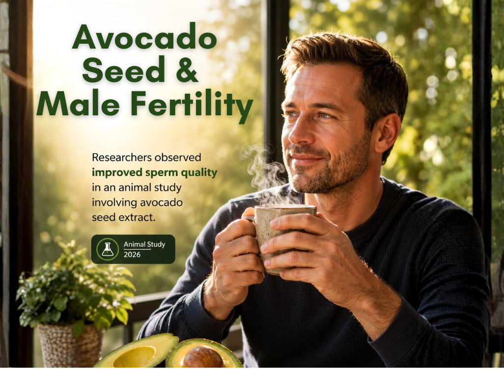 New Study Examines Avocado Seed Extract and Male Fertility