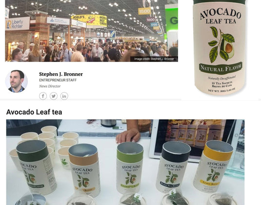 Entrepreneur Magazine Article - Avocado Leaf Tea
