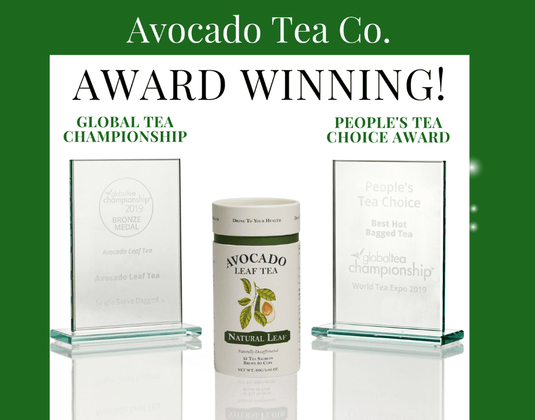 Avocado Leaf Tea Wins Bronze at the Global Tea Championship!