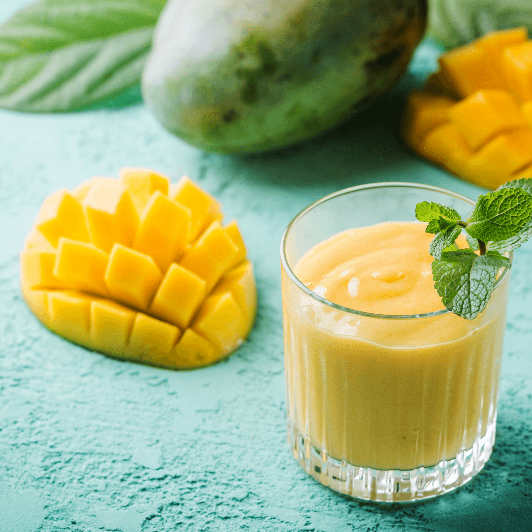 Frozen Mango Tea Smoothie