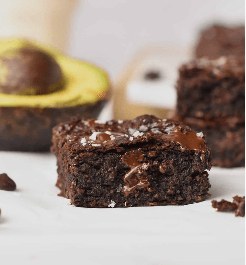 Guiltless Avocado Brownie