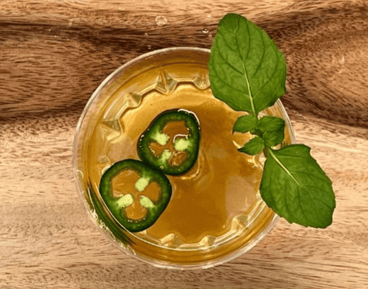 Spicy Chamomile Citrus Cocktail