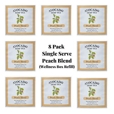 8 Pack Peach  Blend - Wellness Box Refill