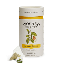 Avocado Leaf Tea Lemon Blend - Avocado Tea Co., biodegradable tea sachet, 15 servings, naturally caffeine free