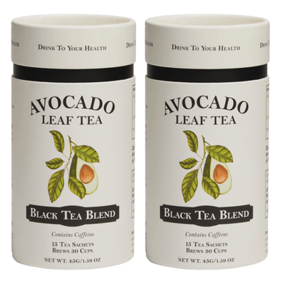 2 Pack Avocado Leaf Tea Black Tea Blend