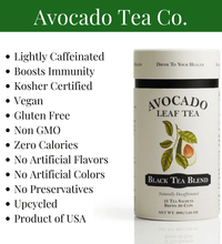 2 Pack Avocado Leaf Tea Black Tea Blend - Avocado Tea Co.