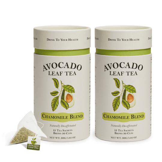 2 Pack Avocado Leaf Tea Chamomile Blend - Avocado Tea Co.