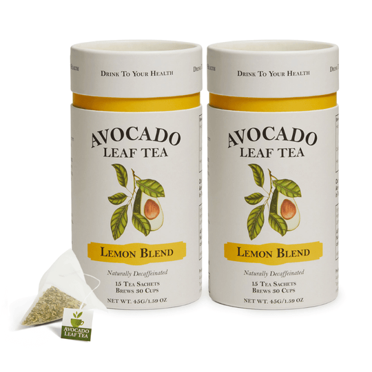 2 Pack Avocado Leaf Tea Lemon Blend - Avocado Tea Co.