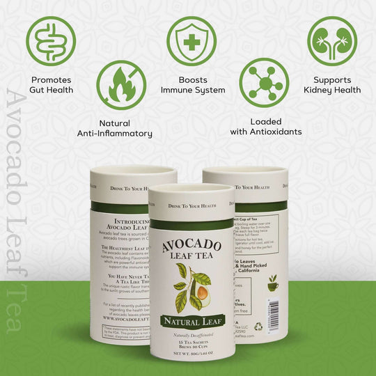 2 pack Avocado Natural Leaf - Avocado Tea Co.