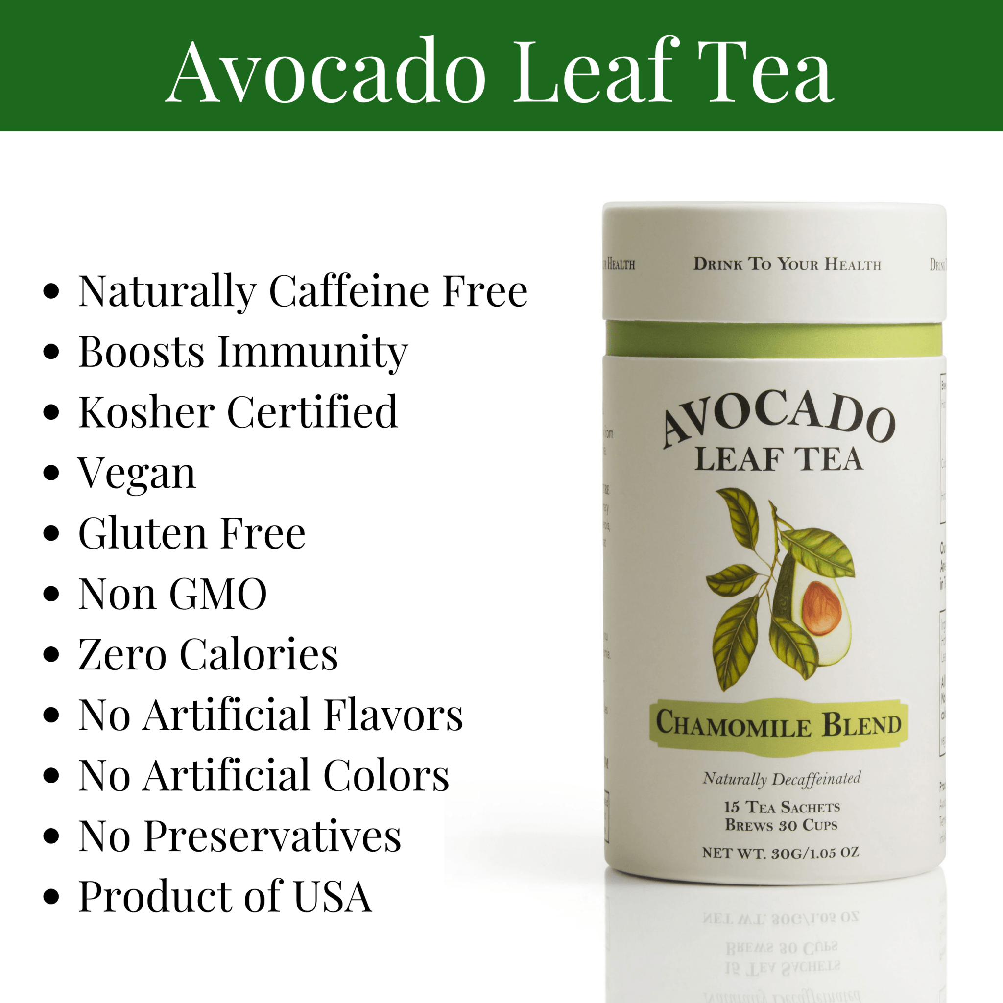 avocado leaf chammomile tea, aquacate te, health benefits, natural energy, antioxidant rich, wellness beverage, tea blend