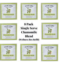 8 Pack Chamomile Blend - Wellness Box Refill - Avocado Tea Co.