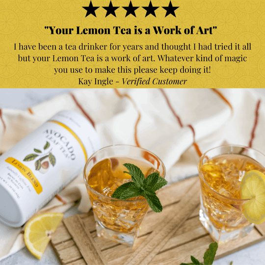 8 Pack Lemon Blend - Wellness Box Refill - Avocado Tea Co.