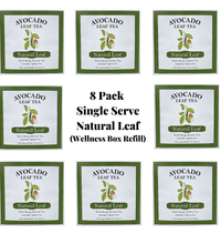 8 Pack Natural Leaf - Wellness Box Refill - Avocado Tea Co.