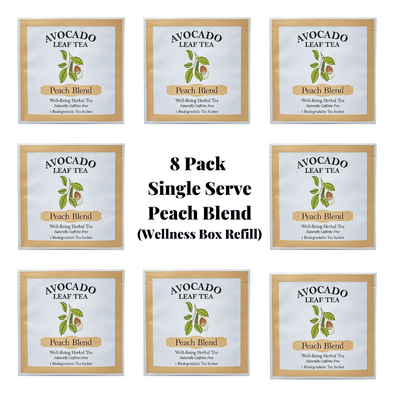 8 Pack Peach  Blend - Wellness Box Refill