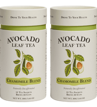 2 pack Buy Avocado Leaf Blended with Chamomile, Caffeine-Free, 15 Sachets, buy two and save