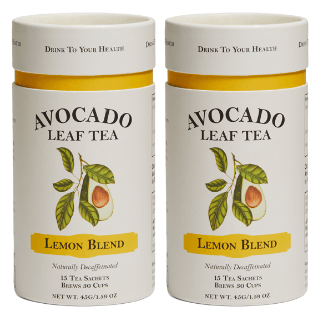 2 Pack Avocado Leaf Tea Lemon Blend - Avocado Tea Co.