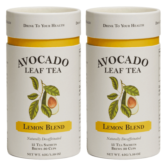 2 Pack Avocado Leaf Tea Lemon Blend - Avocado Tea Co.