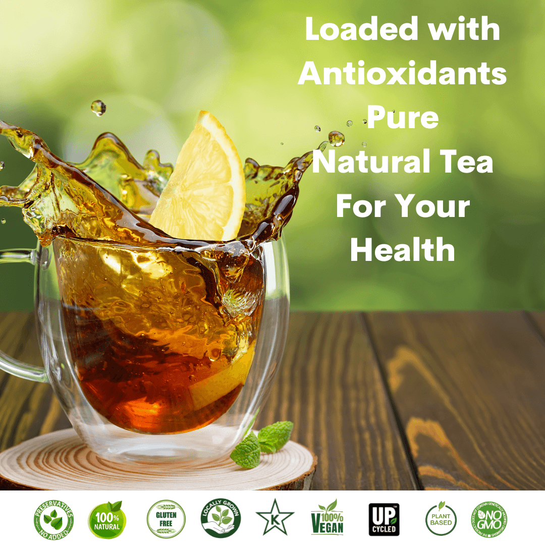 Avocado Leaf Tea Black Tea Blend - Avocado Tea Co. pure, natural tea for your health, wellness tea, functional beverage