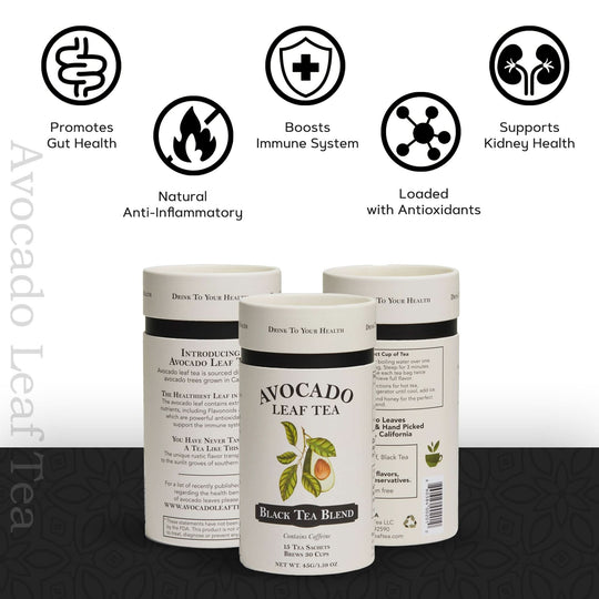 Avocado Leaf Tea Black Tea Blend - Avocado Tea Co.