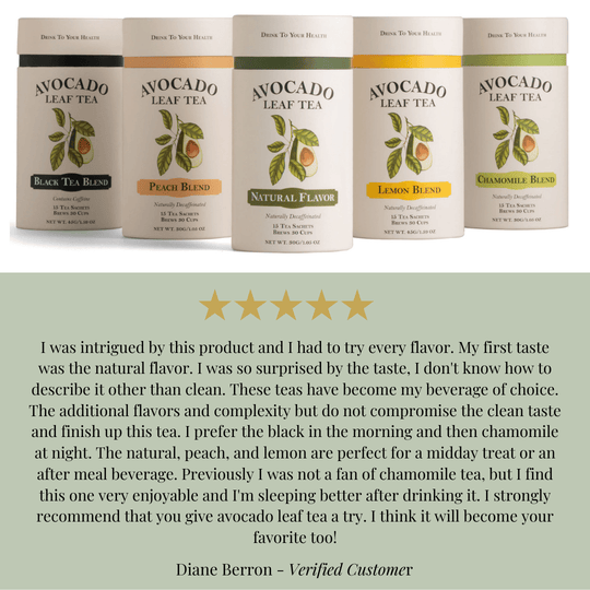 Avocado Tea Party With Five Blends - Avocado Tea Co.
