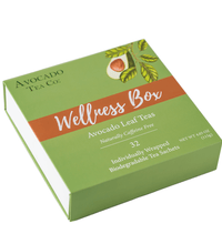 Wellness box filled with 32 individual tea sachets, perfect gift idea, gift tea box, Herbal tea set, gift for a tea lover