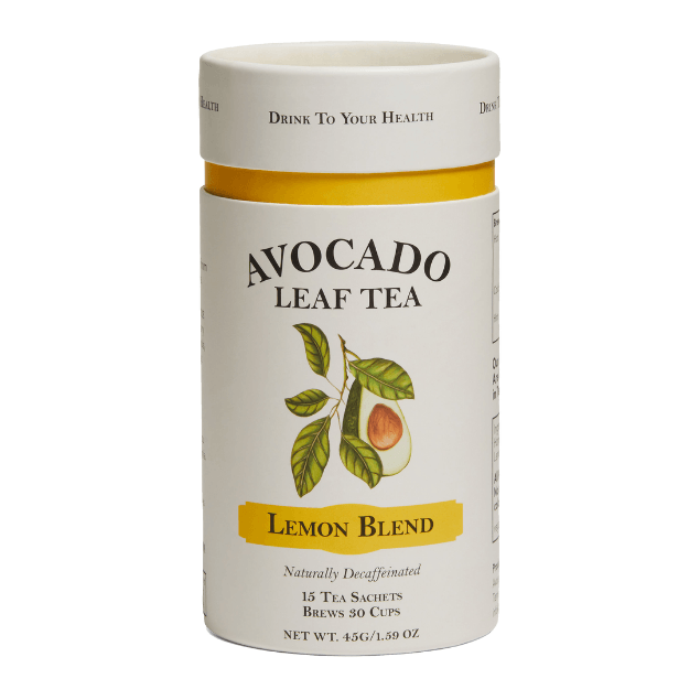 Avocado Leaf Tea Lemon Blend, 1.59 oz., 15 Pyramid Sachets